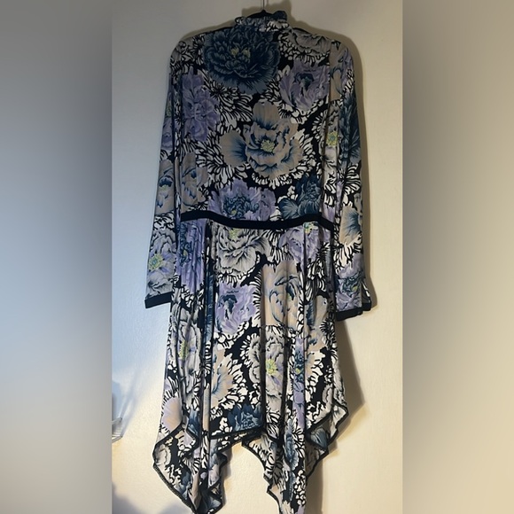 🌺COACH x Kaffe print midi dress size 6 - Picture 6 of 9